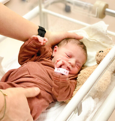 Neujahrsbaby Alma