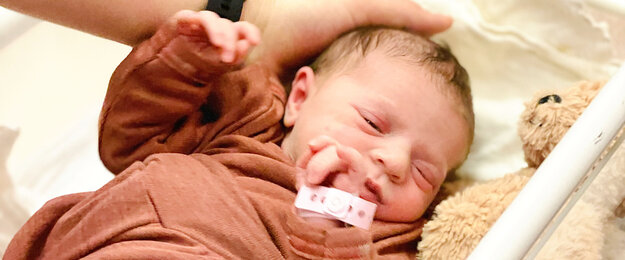 Neujahrsbaby Alma