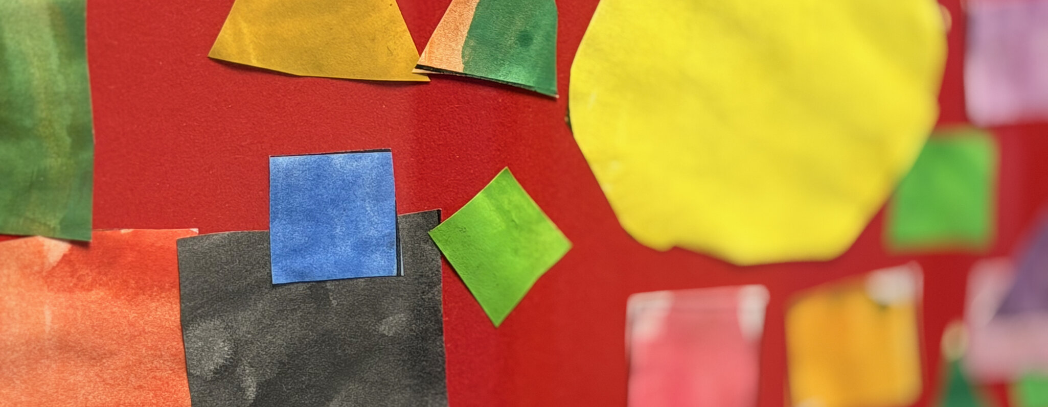 Detail einer Kinderzeichnung
