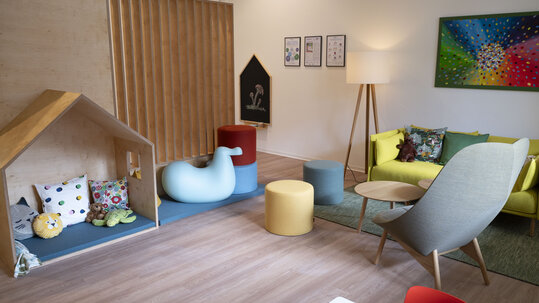 Räumlichkeiten des Childhood-Haus Saarland