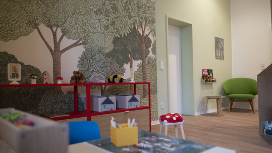 Räumlichkeiten des Childhood-Haus Saarland