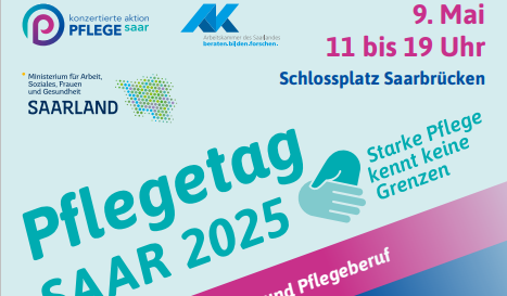 Plakat Pflegetag Saar
